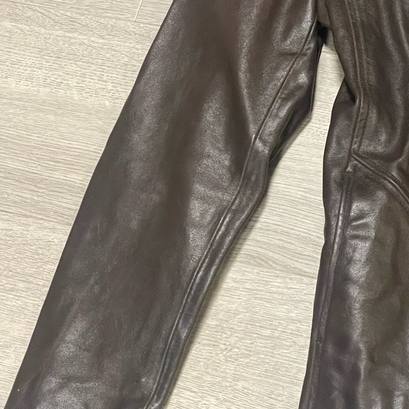 Wilson’s Maxima Real Leather Brown Jacket Sz Small - Picture 5 of 12